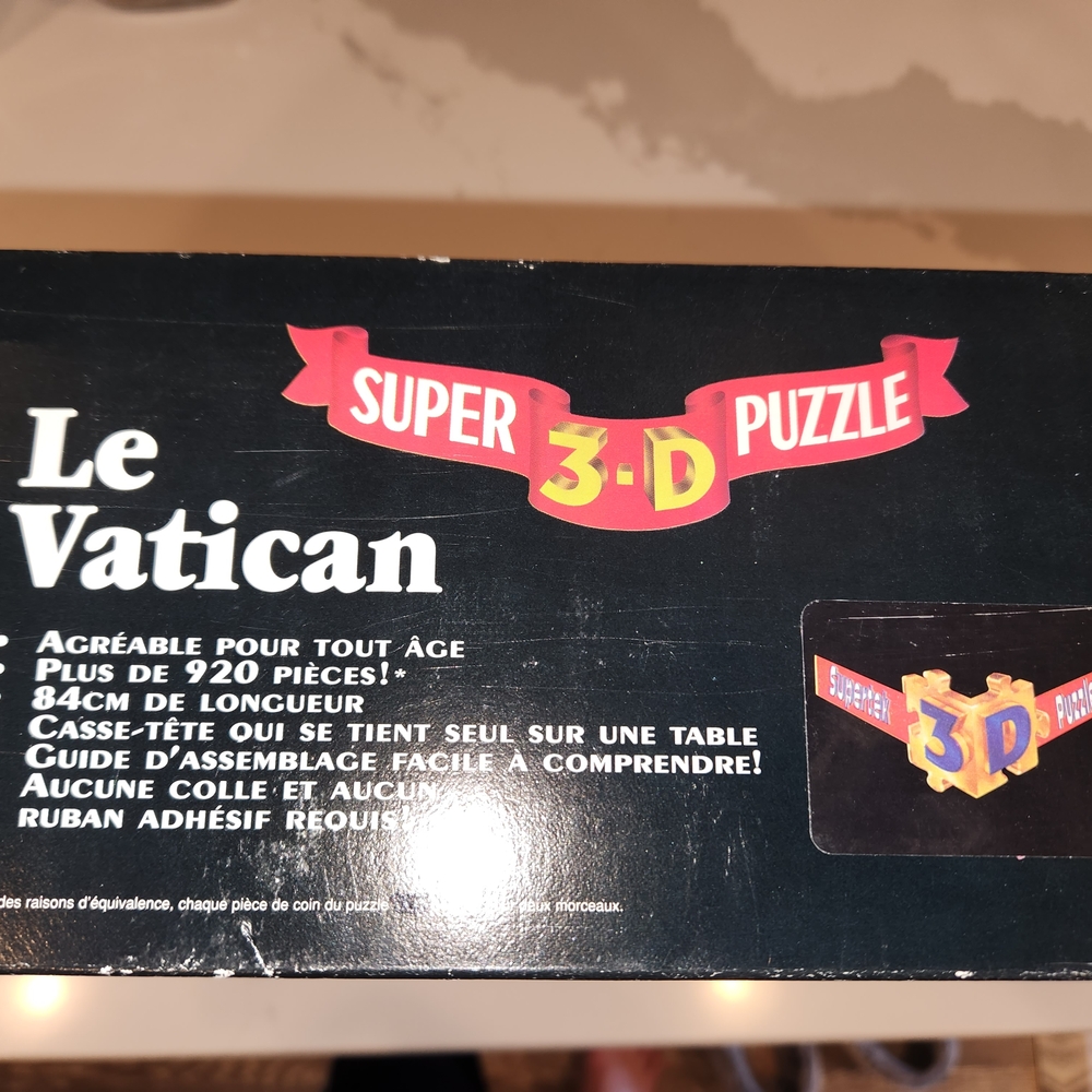 Super 3D Puzzle Le Vatican